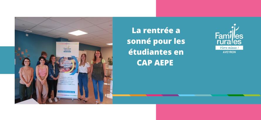 La rentrée des cap aepe 