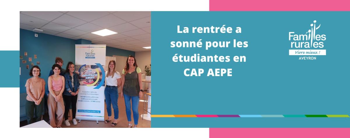 La rentrée des cap aepe